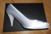 Predám biele saténové svadobné topánky obrázok 1