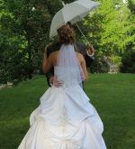 Predám prekrásne biele svadobné šaty + príslušenstvo