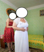 Svadobné šaty antického štýlu pre bacuľky aj tehotné ženy – fotka 2
